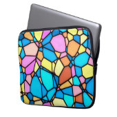 Stain Glass Lite Laptopschutzhülle (Vorderseite Links)