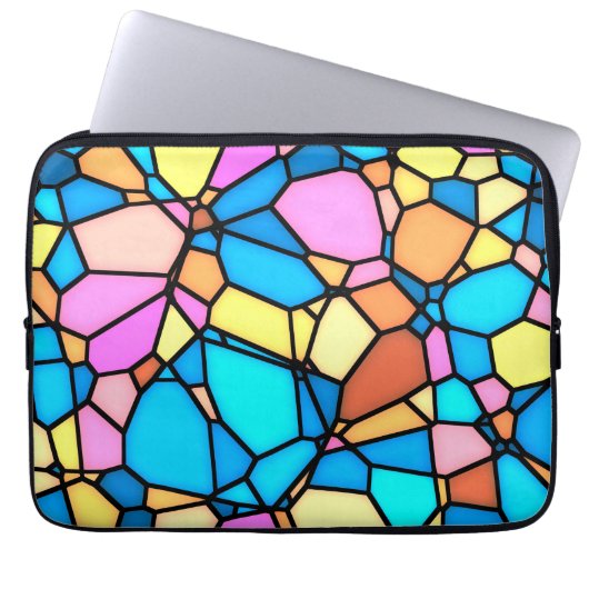 Stain Glass Lite Laptopschutzhülle (Vorderseite)