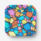 Stain Glass Lite Pappteller (Vorderseite)