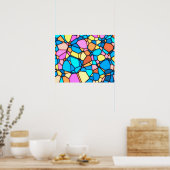 Stain Glass Lite Poster (Küche)