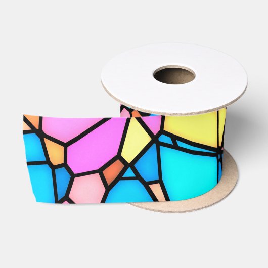 Stain Glass Lite Satinband (Spule)
