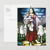 Stain Glass Postcard Postkarte (Vorne/Hinten)