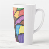 Stain glass tree art  milchtasse (Rechts)