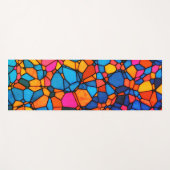 Stain Glass Yogamatte (Vorderseite (Horizontal))