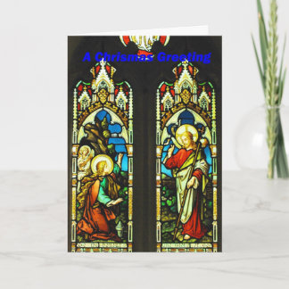 Stained Glass #4 Feiertagskarte