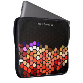 Stained Glass Art Pathway Personal Laptop Cover (Vorne Rechts)