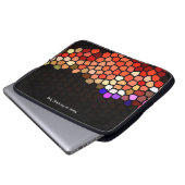 Stained Glass Art Pathway Personal Laptop Cover (Vorne Knopf)