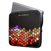 Stained Glass Art Pathway Personal Laptop Cover (Vorderseite Links)