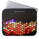 Stained Glass Art Pathway Personal Laptop Cover (Vorderseite)