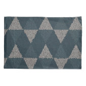 Stained Glass Blue Diamond Kissenbezug (Rückseite)