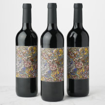 Stained Glass Botanical Floral