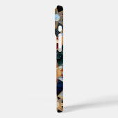 Stained Glass Celestial iPhone Case Moon Stars  (Rückseite / Links)