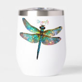 Stained Glass Colorful Dragonfly (Vorderseite)