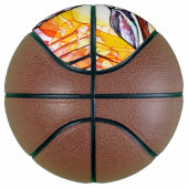 Stained Glass Deer Basketball (Rechts)