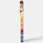 Stained Glass Deer Case-Mate iPhone Hülle (Rückseite / Links)