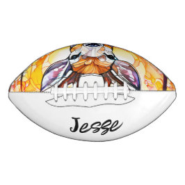 Stained Glass Deer Football