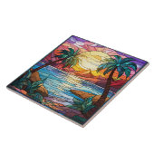 Stained Glass  Fliese (Seite)