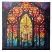 Stained Glass  Fliese (Vorderseite)