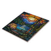 Stained Glass  Fliese (Seite)