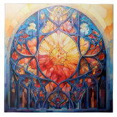 Stained Glass Fliese (Vorderseite)