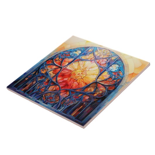 Stained Glass Fliese (Seite)