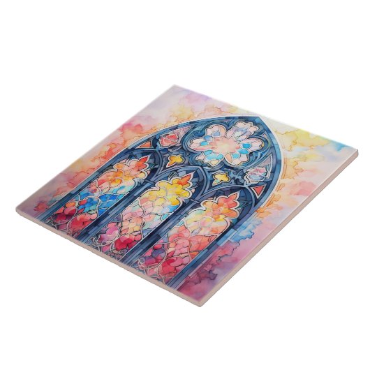 Stained Glass  Fliese (Seite)