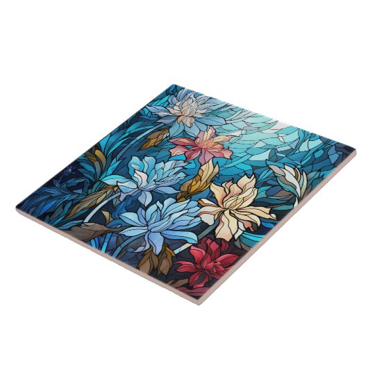 Stained Glass  Fliese (Seite)