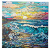 Stained Glass Fliese (Vorderseite)