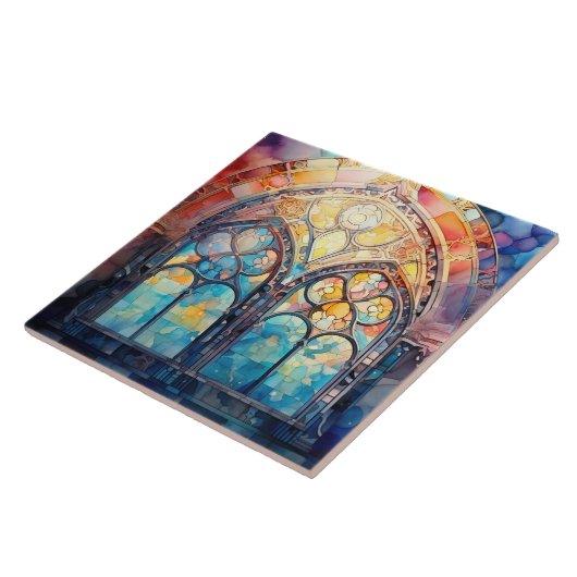 Stained Glass Fliese (Seite)