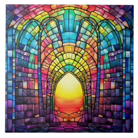  Stained Glass  Fliese (Vorderseite)