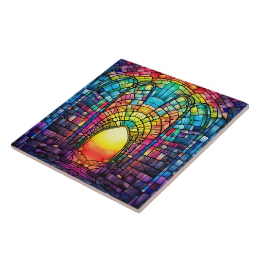 Stained Glass Fliese (Seite)