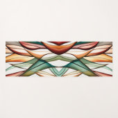 Stained-Glass Grass Yogamatte (Vorderseite (Horizontal))