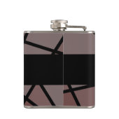 Stained Glass Imitation to Father Bride or Groom Flachmann (Rückseite)