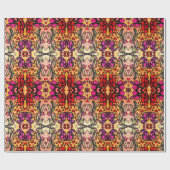 Stained Glass-Like  Geschenkpapier (Flach)