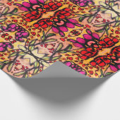 Stained Glass-Like Geschenkpapier (Ecke)
