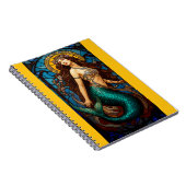 Stained glass mermaid notizblock (Rechte Seite)