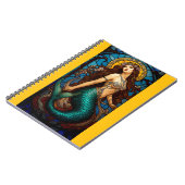 Stained glass mermaid notizblock (Linke Seite)