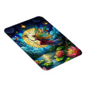 Stained Glass Moonlight Flight Fairy  Magnet (Rechte Seite)