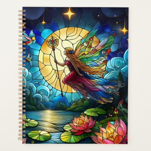 Stained Glass Moonlight Flight Fairy  Planer (Vorderseite)