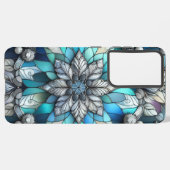 Stained glass mosaic samsung galaxy hülle (Rückseite (Horizontal))