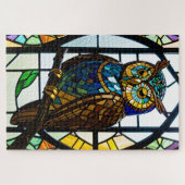 Stained Glass Owl Jigsaw - 2 Puzzle (Horizontal)