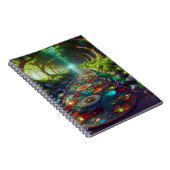 Stained Glass Road Notebook Notizblock (Rechte Seite)