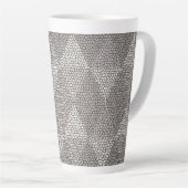Stained Glass Silver Diamond Pattern Milchtasse (Rechte Ecke)