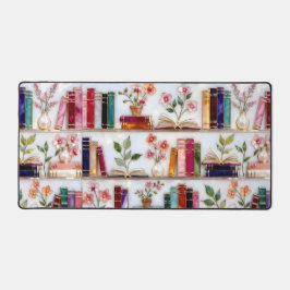 Stained Glass Style Bookshelf Desk Mat Schreibtischunterlage