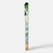 Stained Glass Style Leaf Aesthetic Phone Case (Rückseite / Links)