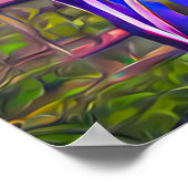 Stained Glass V1 Poster (Ecke)