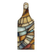 Stained Glass Waves Schneidebrett (Vorderseite)