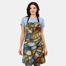 Stained Glass Waves Schürze