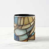 Stained Glass Waves Tasse (Zentrum)