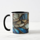 Stained Glass Waves Tasse (Links)